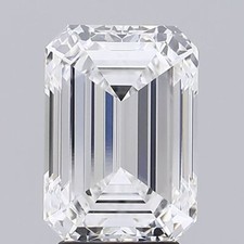3.91ct Emerald Lab Grown Loose Diamond GIA Cert E/VVS2 + Free Ring (6452623197) 1128.45 per carat