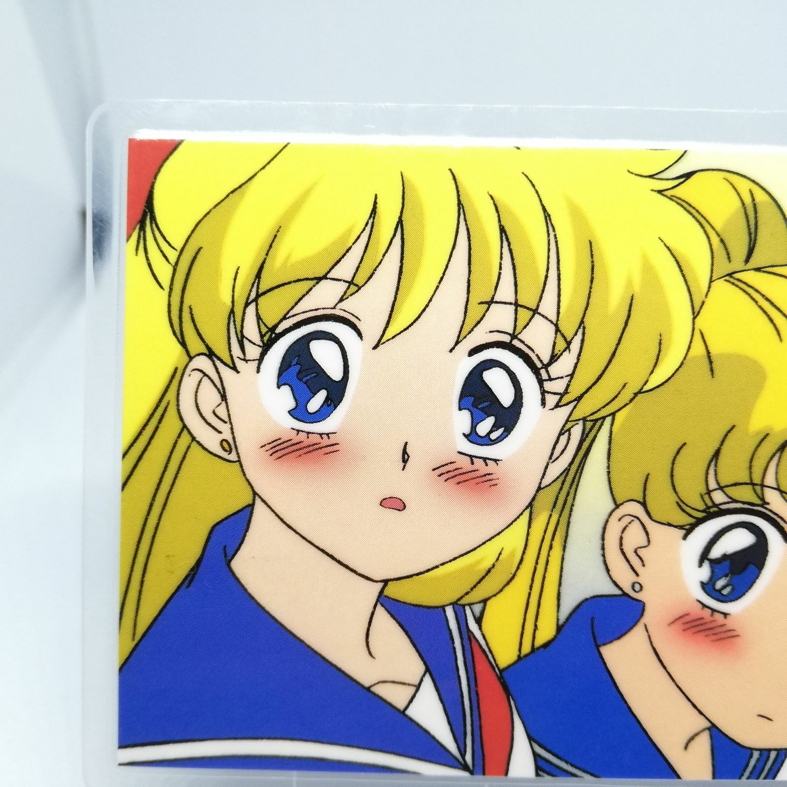 Usagi & Minako Laminate Card Sailor Moon Card Super R S Anime BANDAI  NAKAYSHI