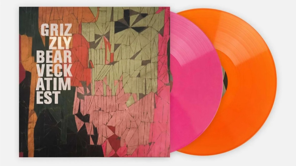 GRIZZLY BEAR VECKATIMEST LP LIMITED EDITION VINYL ME PLEASE PINK