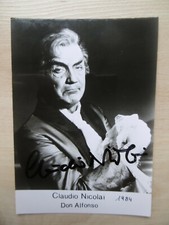 Claudio Nicolai Autogramm signed 10x15 cm Postkarte