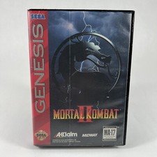 Mortal Kombat II Sega Genesis 1994 Acclaim  (No Manual)