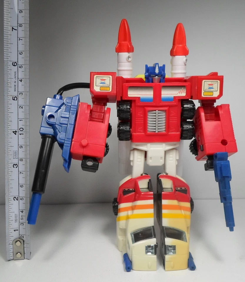 TRANSFORMERS 1994 G2 EUROPE COMBAT HEROES SURESHOT OPTIMUS PRIME 100% COMPLETE - Image 3 of 4