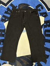 Vtg Levi  s USA 501 40x32 Black Button Fly Y2K2 Nice 
