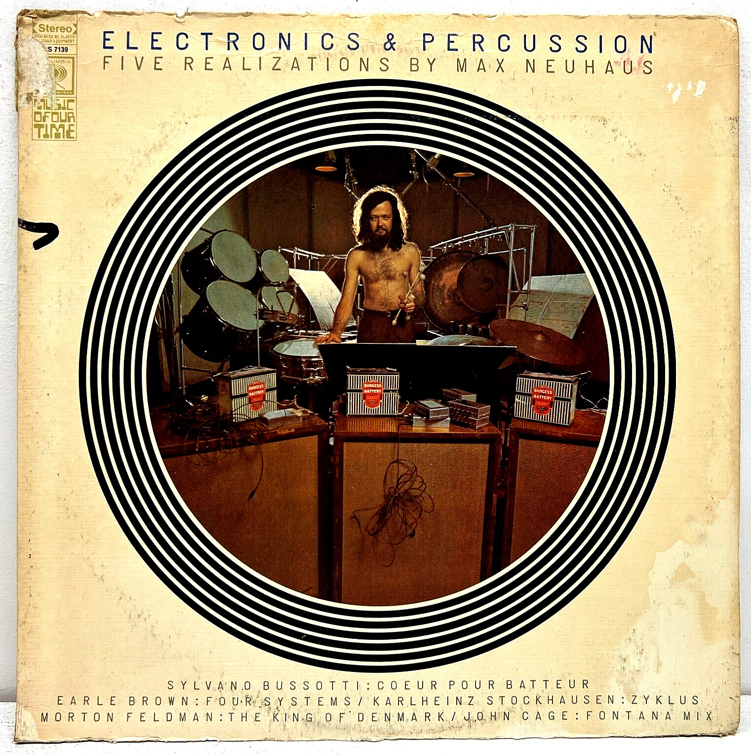 Electronics & Percussion 1968 Vinyl Columbia Records 1st Press