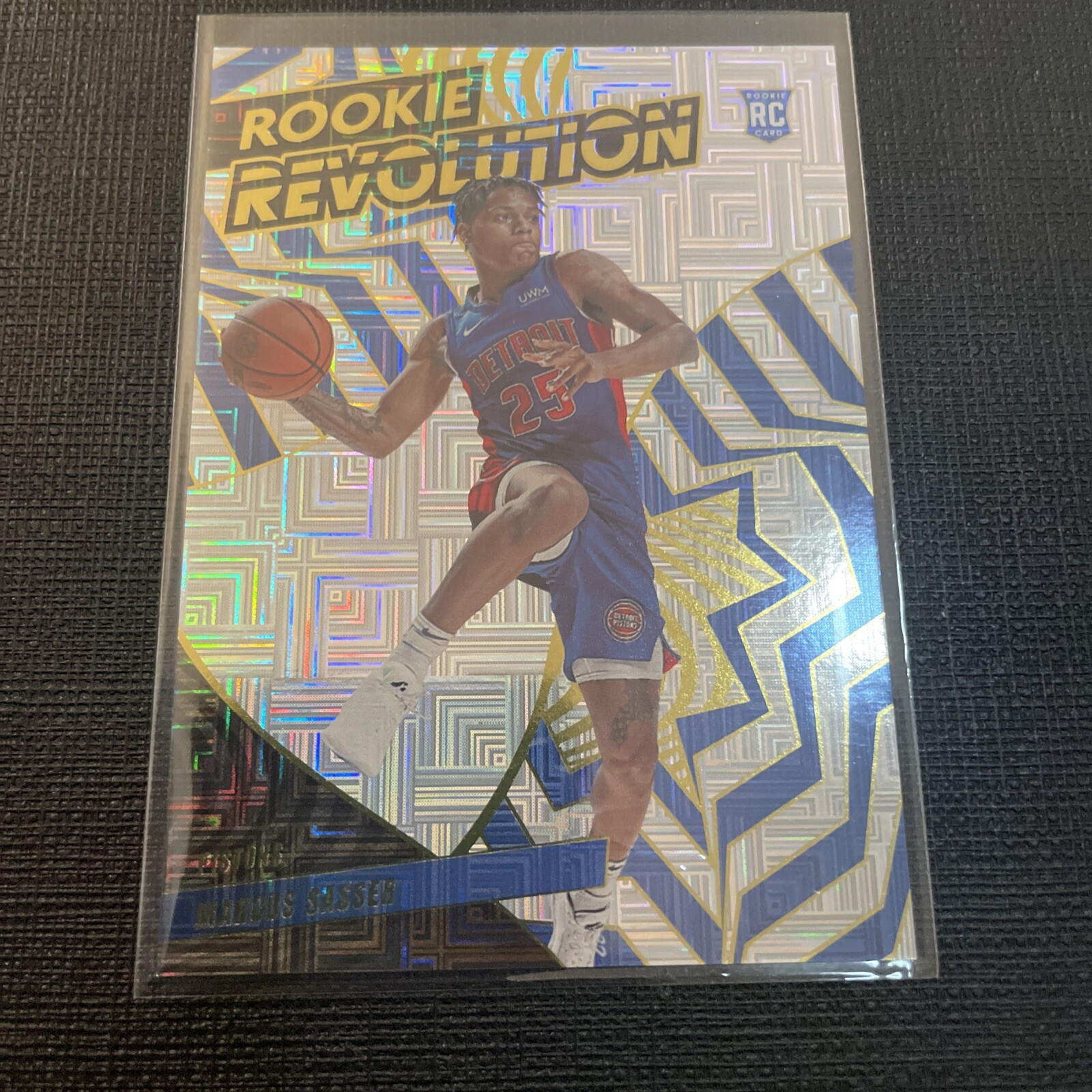 2023-24 Panini Revolution Marcus Sasser Rookie Revolution Levels #7 RC