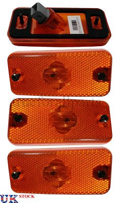 4x Seitenmarkierungsleuchten Lampen gelb RENAULT PREMIUM I/II MIDLUM KERAX MAGNUM E4 