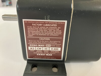 ZERO MAX INC JK2 / JK2 (BRAND NEW)
