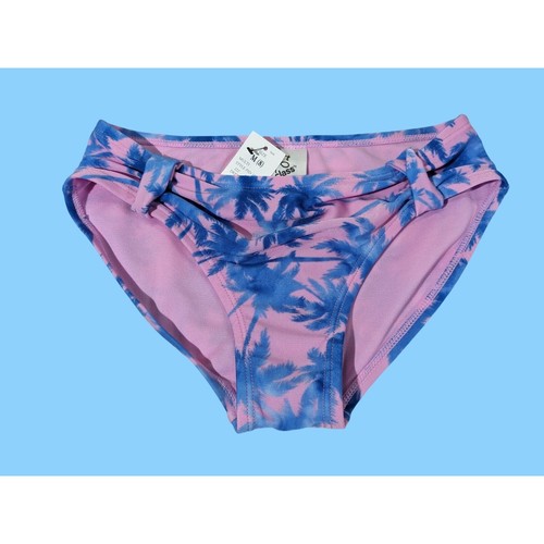 Art Class Girls Medium Pink & Blue Tropical Bikini Bottoms SIZE M (8) - Picture 2 of 6