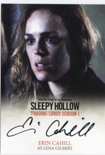 Sleepy Hollow Season 1 Cryptozoic 2015 Auto EC Erin Cahill as Lena Gilbert