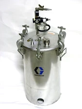 USED - GRACO #236150 - 10 Gallon High Pressure Tank (HVLP) Pot Series A19B