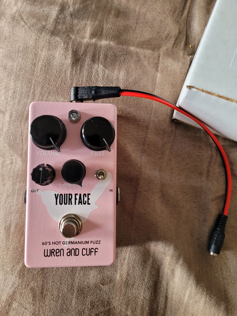 Wren and Cuff 60s Your Face CUSTOM germanium fuzz pedal with