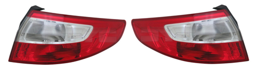 Feu Arrière Droit TYC Pour Renault Fluence (02.2010-11.2015) - Halogène, Verre Rouge - Neuf