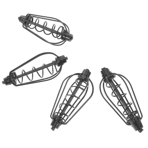 4 Pcs Fischerköderhalter Käfig Feederköderkäfig Zum Angeln