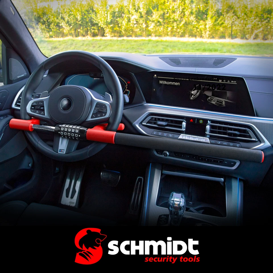 Lenkradkralle, Extra Langes Lenkradschloss, Wegfahrsperre, PKW Diebstahlschutz - Bild 2 von 4