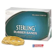 Alliance Rubber Company Sterling Rubber Bands, 1lb Box | 425/Case