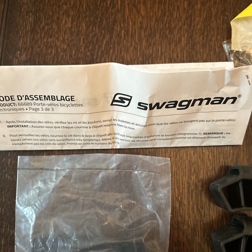 Swagman Bike Rack Parts Straps Keys Etc. - Picture 7 of 7