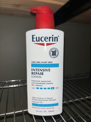 Eucerin Plus Dry Skin Therapy Intensive Repair Enriched Lotion  16.9 oz