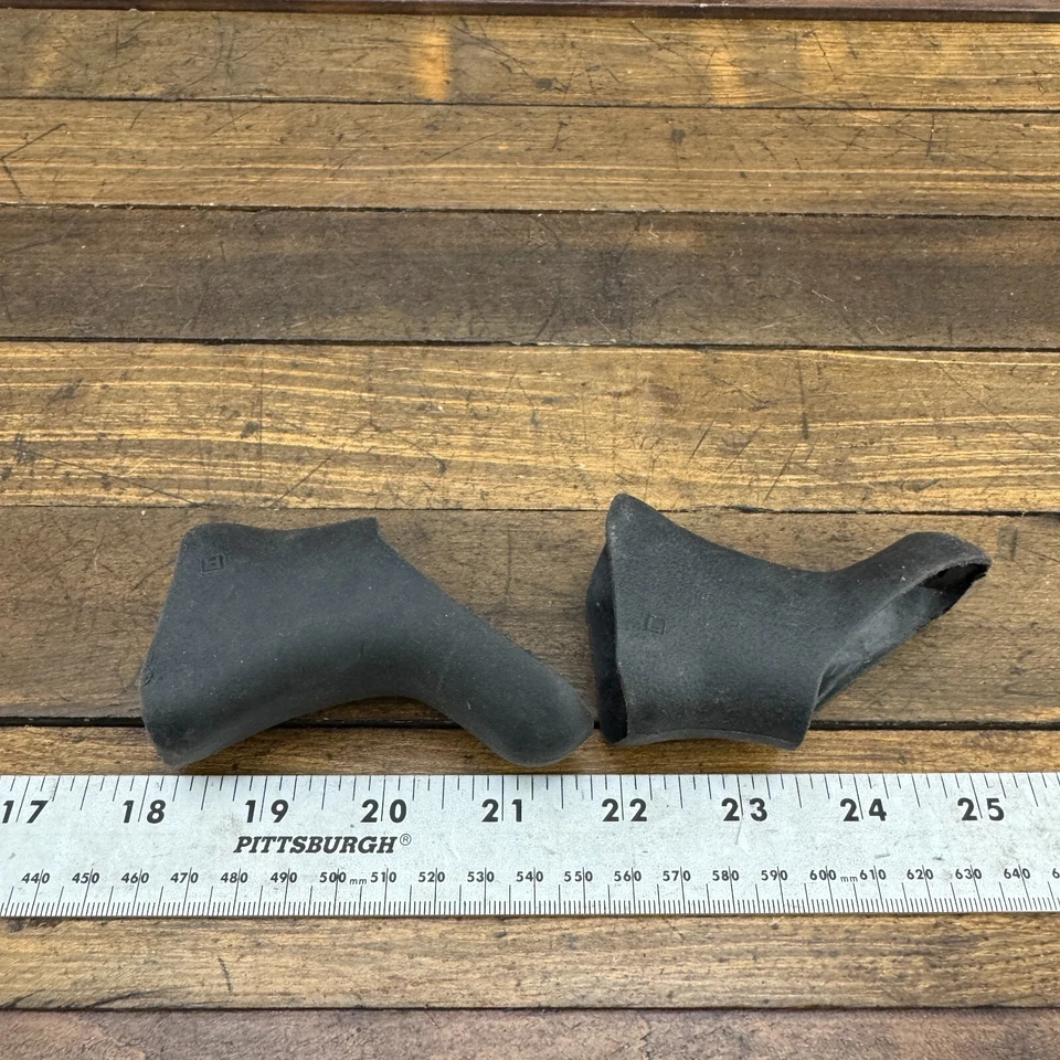 Campanas de palanca de freno Shimano ST-1055 105 RSX ST-A410 RX100 cubierta vintage A5 Foto 3 de 4