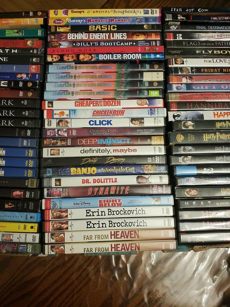 DVD Movies ACTION, DRAMA, FAMILY, CLASSICS, HORROR, SCI-FI, COMEDY