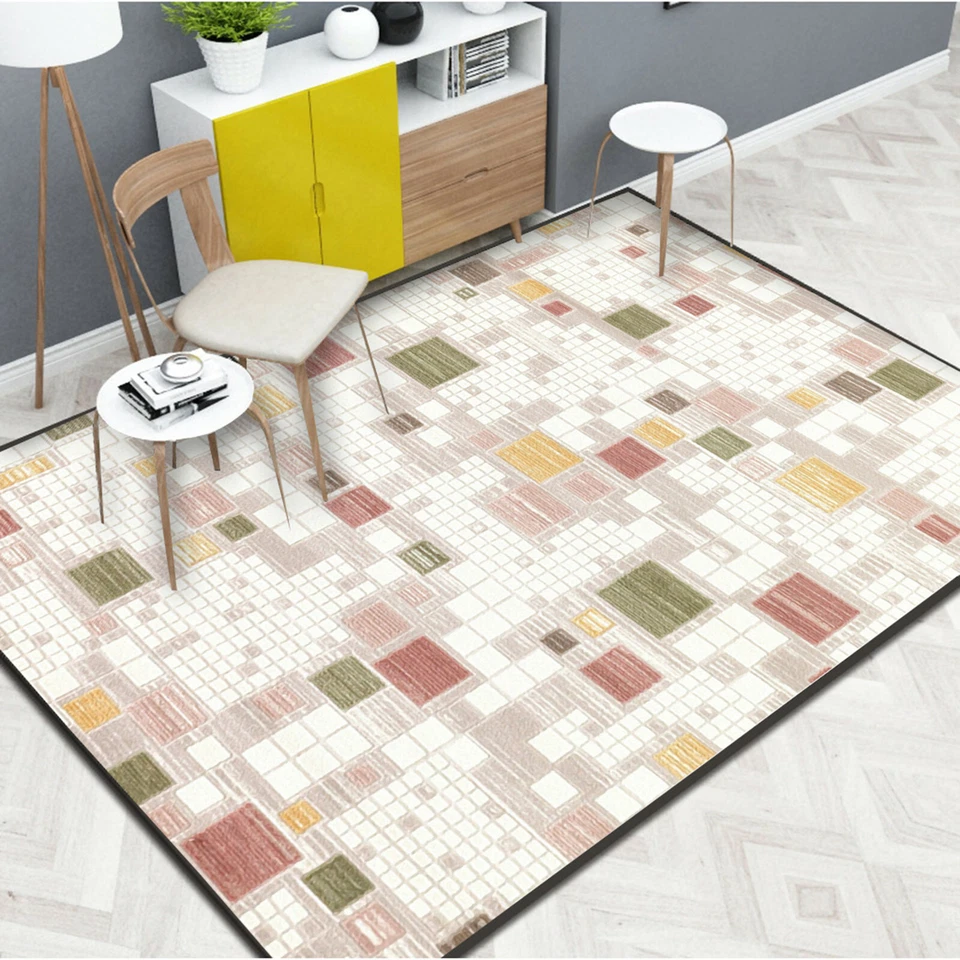 3D Red Square ZHUA1029 Game Non Slip Rug Mat Photo Carpet Zoe - Image 2 of 4