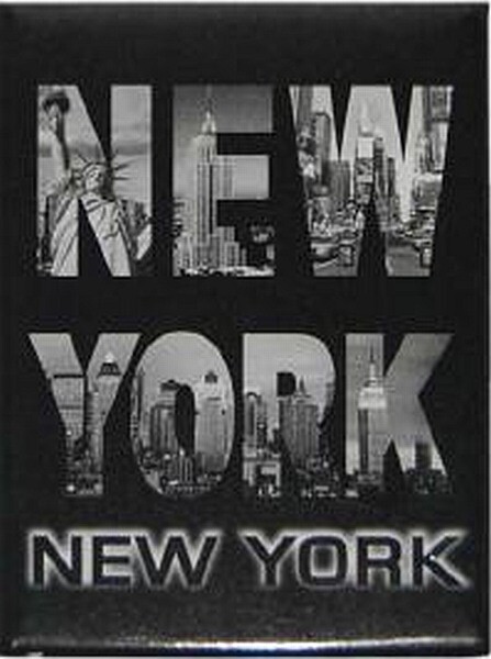 New York City Imperio Chrysler Estatua de la Libertad Recuerdo Foto Imán Fridge New York City Imperio Chrysler Estatua de la Libertad Recuerdo Foto Imán Fridge