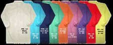 Case of 50 Polypropylene Disposable Lab Coats All Colors Free Shipping