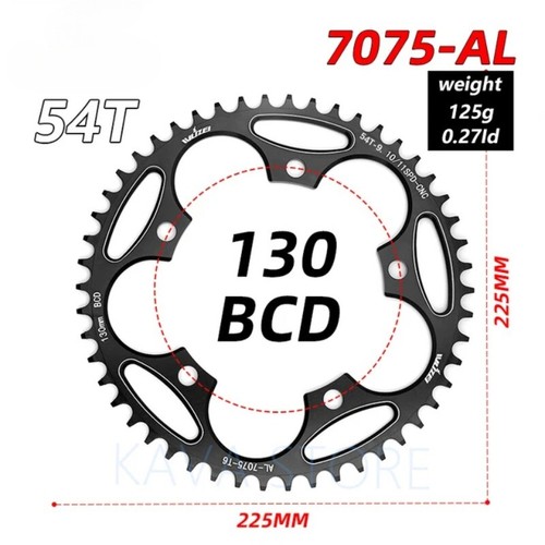 Road Bicycle Chainring Narrow Wide Single Chain Ring Bike Crank Accessorie Tooth - Picture 26 of 35