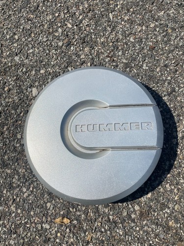 One Factory Hummer H2 silver painted center cap hubcap - Picture 15 of 24