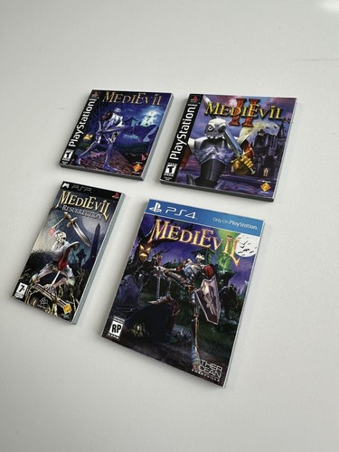 Medievil Magnete PlayStation Videospiel Abdeckungen * 4er-Set - Bild 11 von 18