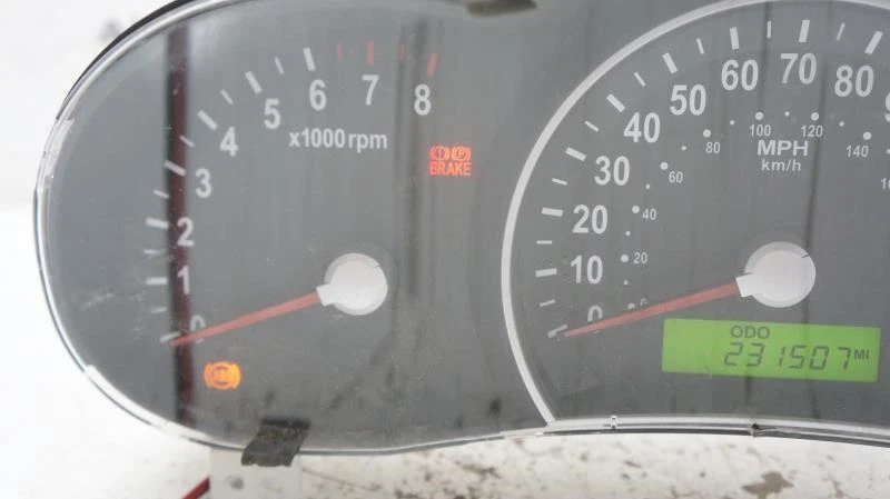 Cuadro de instrumentos medidor velocímetro Kia Sedona 2006-2007 231 k 94001-4D320 OEM Foto 2 de 4