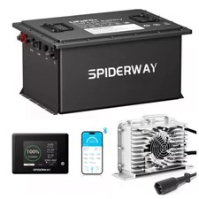 48V 105Ah Golf Cart LiFePO4 Lithium Battery W/Charger for Club Car CarryAll DS