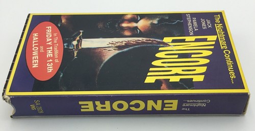 ENCORE VHS video tape a.k.a. THE COMEBACK horror Saturn Productions - Picture 4 of 5