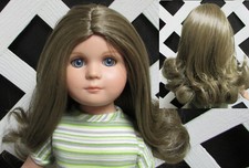 Monique Doll Wig Size 10/11 "Breeze" in Light Ash Brown