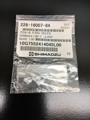 SHIMADZU 228-16007-84 | FERRULE 1.6 F-T | 10G7552414045L00
