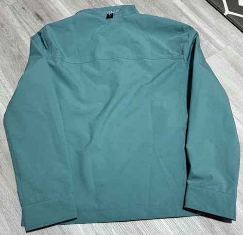 Nautica rain coat Small Green/Light green - Picture 4 of 5
