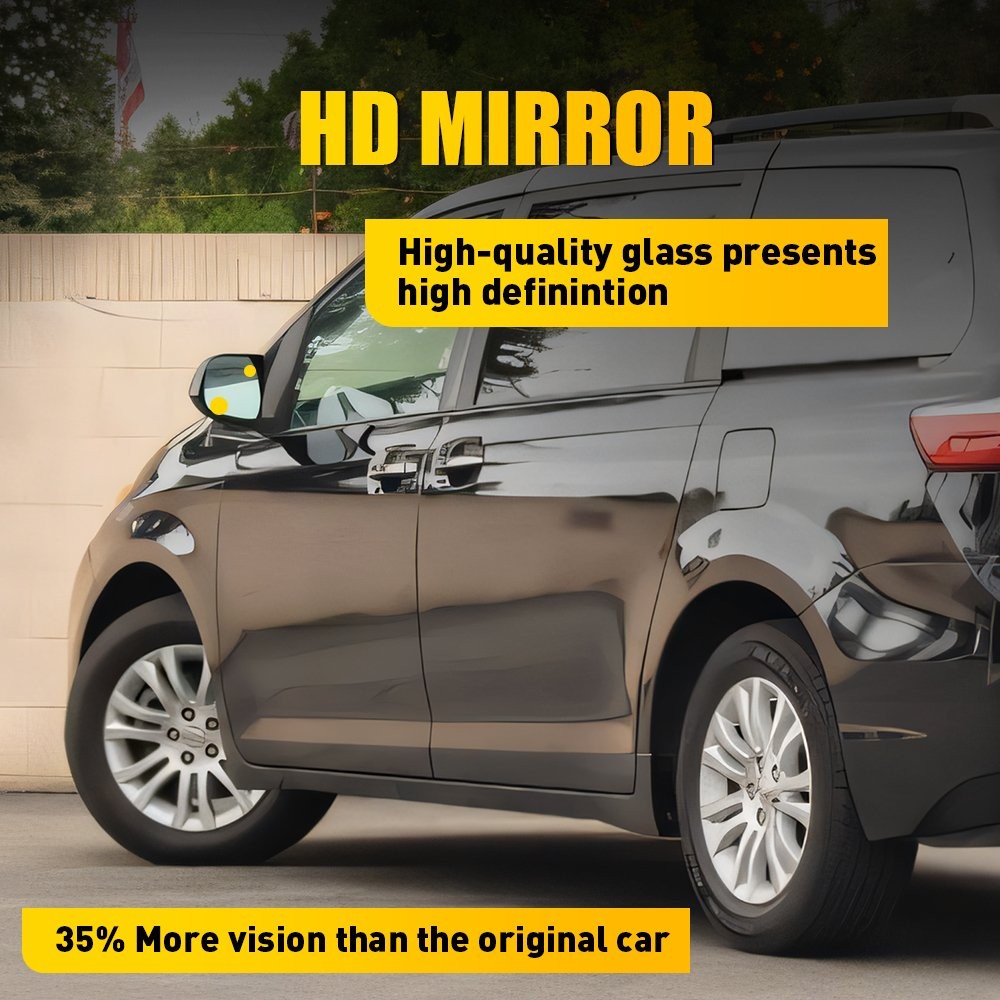 Heated Front Left Driver Mirror Glass For Toyota Sienna 2011-2019 8790608021 USA thumbnail 7