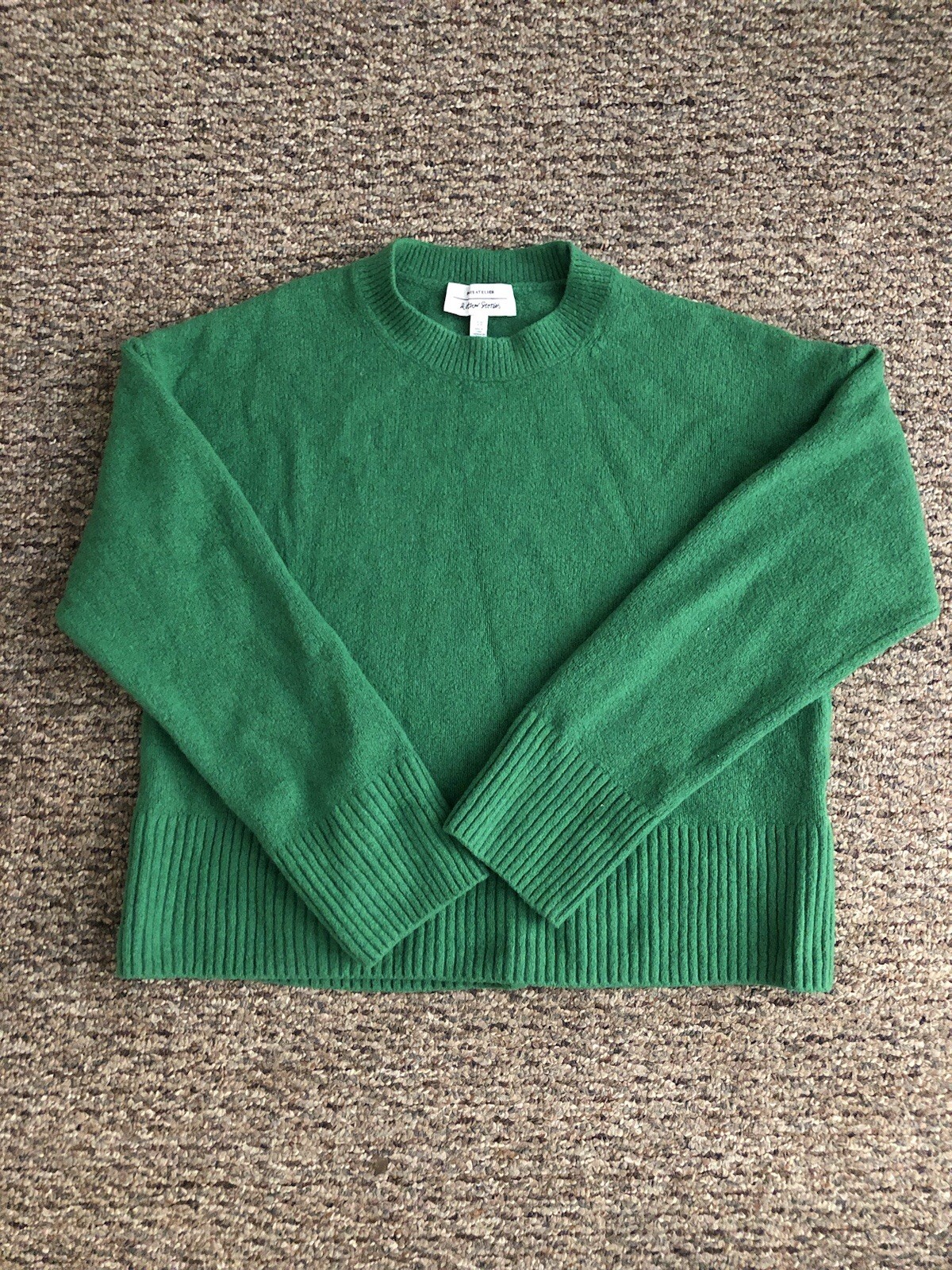 Paris Atelier & Other Stories Sweater Jumper Green Women’s size XS