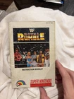 Super Nintendo SNES Manual Only WWF Royal Rumble