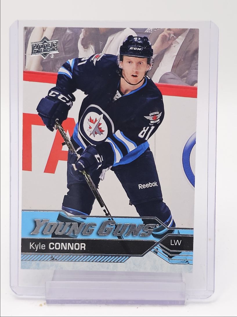 KYLE CONNOR 2016-17 UPPER DECK SERIES ONE YOUNG GUNS ROOKIE #212 RC Q3562