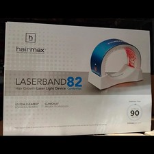 HairMax LaserBand 82 ComfortFlex Hair Growth Laser Light Device - Blue