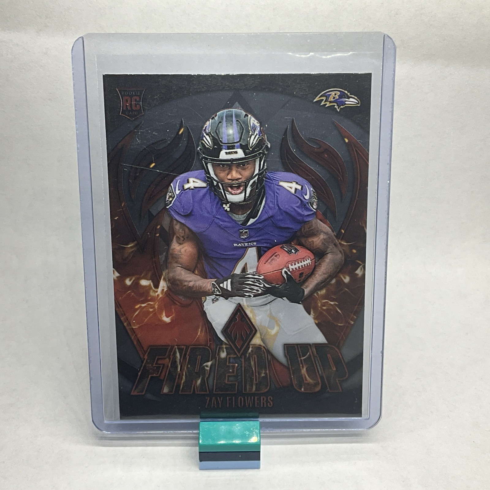 2023 Panini Phoenix - Fired Up Zay Flowers #FU-16 (RC)