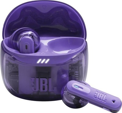 JBL TUNE FLEX 2 Ghost Purple Bluetooth, (Noise Cancelling Kopfhörer