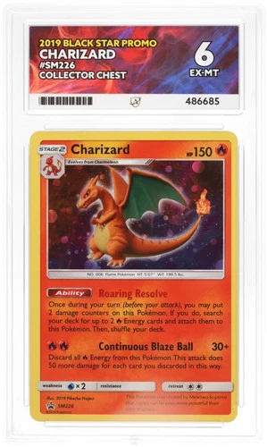 ACE 6 - Charizard - SM226 - Pokemon Collector Chest Black Star Promo - English