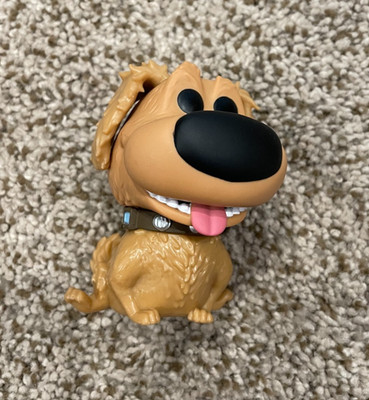 Dug Dog Disney Pixar's Up Funko Pop! 201 Vinyl Figure, NEW w/out Box, Brown 4''