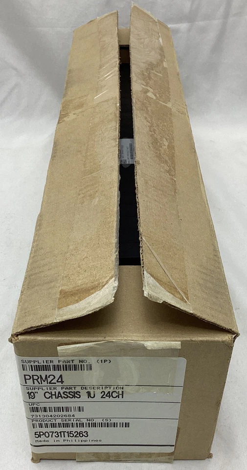 APC PRM24 19 in Rackmount Chassis 1U PRM 24 Data Protection, 24 MODULES - Image 2 of 4