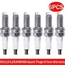 6x New Spark Plugs ILZKAR8H8S#95112 LASER IRIDIUM FIT HONDA CIVIC 1.5L L4