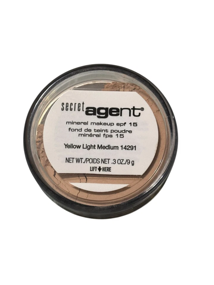 BeautiControl Secret Agent .3 oz Yellow Light Medium 14291 Mineral Makeup - Image 3 of 4
