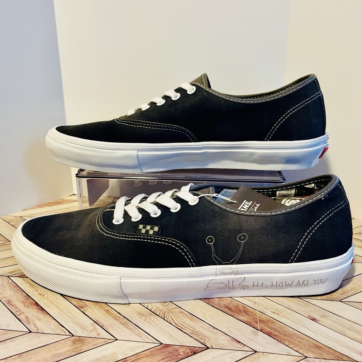 Vans Daniel Johnston x Skate Authentic Hi How Are You Project M 13