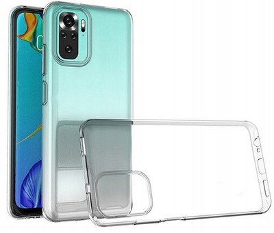 FÜR XIAOMI REDMI NOTE 10S - Silikonhülle CLEAR Case Cover Hülle Tasche Klar