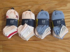 Gap Kids Toddler Girls 3T Low Cuts Socks Lot 32 PAIRS Shoe Size 7-10 NWT